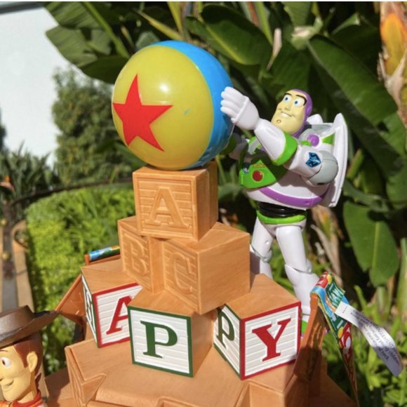 Happy Holidays “Toy Story” Popcorn Bucket - Picture 4 of 9